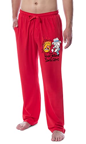 INTIMO The Year Without a Santa Claus Mens' Heat Miser Snow Sleep Pajama Pants