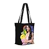 THERIGHTEN Women Olivias Singer Music Rodrigo Tote Bag lightweight Shoulder Bag Large Capacity Reusable Grocery with Inner Pockets Zipper for Sport Travel Beach shopping #1