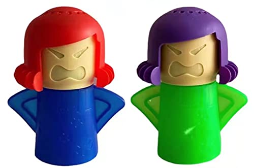 YKKJ 2 pcs Microonde Cleaner, Deodorante a vapore, per microonde,Cucina