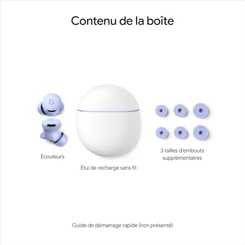 Bluetooth Pixel Buds avec réduction de bruit active Iris - vue 9