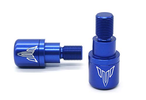 Barbaren Cnc Bar End Caps For Mt-07 Fz-07 Xsr700/900 Mt-09 Fz-09 Mt-10 Fz-10 Mt-125 Xj6 T-Max #TOP1