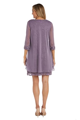Image of R&M Richards Women's Gleaming Grace Lace Ensemble