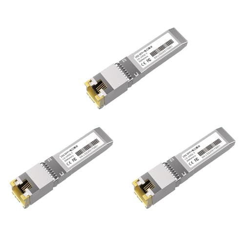 Module 10GbE cuivre RJ45 à double vitesse 10G et émetteur-récepteur gigabit