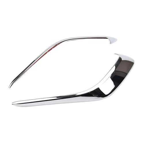 マツダ 3 アクセラ 2014 2015 2016 ABS クローム カーフロントフォグランプ アイブロウカバー トリム エクステリア スタイリング デコレーション アクセサリー 2個