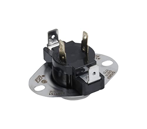 Whirlpool WP3387134 Genuine OEM Dryer Cycling Thermostat Replacement Part - Replaces 306910 3387135 3387139 and more