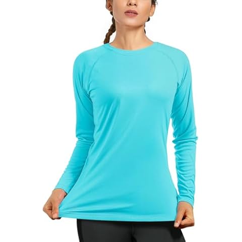 isnowood Women's UPF 50+ Long Sleeve Shirt Cover