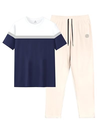 Image of AUSK Regular fit Tracksuit of Man || tshirt and Trouser set for Men