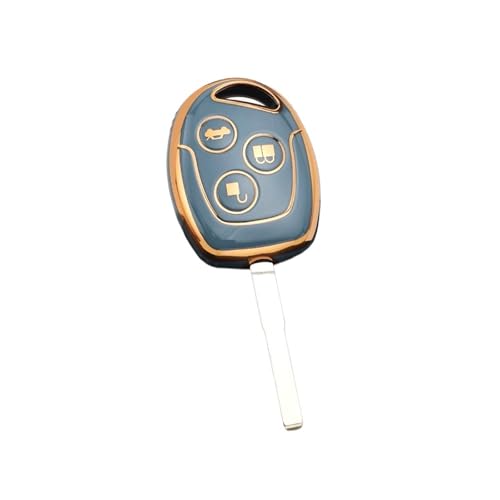 Housse de protection en TPU pour clé Ford Focus Fiesta