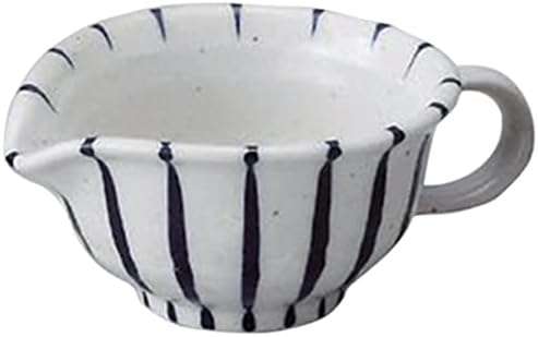 せともの本舗 Set of 5 Tabletop Accessories, Tokusa Dressing, 4.5 x 3.6 x 2.0 inches (11.6 x 9.1 x 5 cm) (140 cc), Western Tableware, Cafe, Restaurant, Coffee, Commercial Use, Hotel