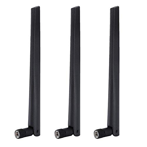 Nikou Antena sma WiFi, Antena Externa de Tarjeta de Red inalámbrica SMA router WiFi Router para ASUS RT AC68u