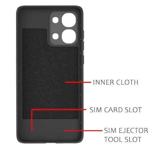 Image of Shockproof Case for Oppo F31 5G | Full Camera Protection | TPU Flexible Back Cover for Oppo F31 5G (Graphite Grey)