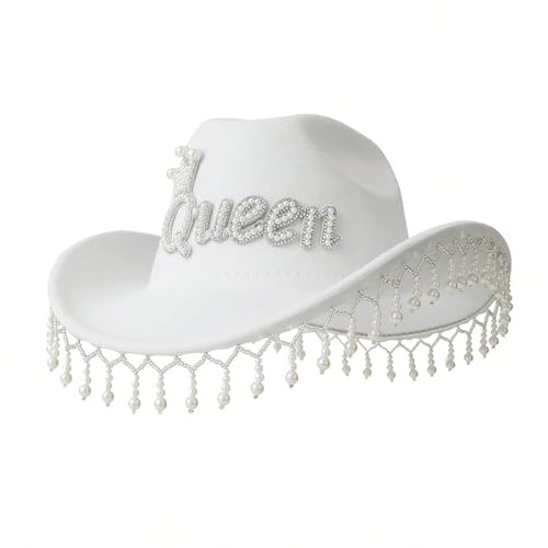 Chapeau de mariée avec perles actrice chapeau de porc