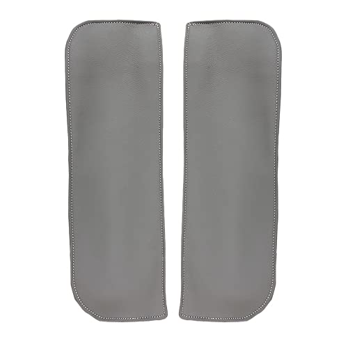 Osmond Cubierta del Apoyabrazos de la Consola Central de PU Tapa de la Consola Central del Coche Cubierta del Apoyabrazos Moldura de ProteccióN para X5X6 14-18 Gris
