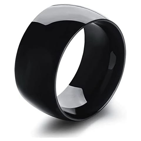 Bague ZENSE ZR0164 en titane noir Cover