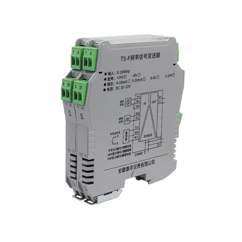 Pulse Frequency Signal Transmitter Rotating Current Voltage 4-20mA Module Alternating Measurement Rotational Speed(0-20MAOUT_0.1-100KHZIN)