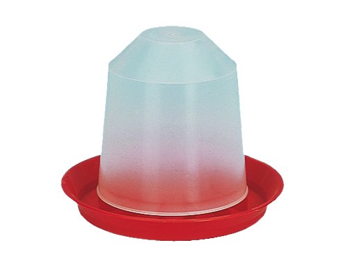 Savic pajarera comedero plástico, 6 kg, Rojo/Blanco P