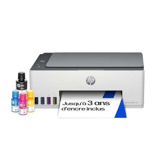 HP Smart Tank 5105 Imprimante tout en un - Jet d'encre couleur (Photocopie, Scan, Impression, A4, HP Smart, AirPrint, Wifi) - Jusqu'à 100€ remboursés