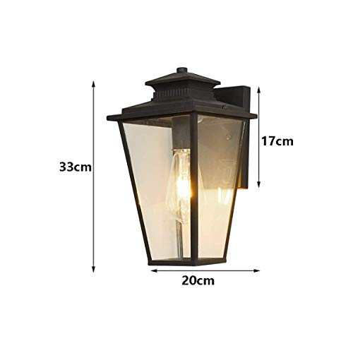 Luminaire de mur extérieur en fer étanche pour remplacer un éclairage de jardin usé - 2
