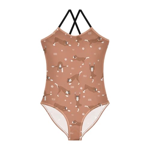Image of Ollabaky Girls One Piece Swimsuit Bathing Suit Beachwear