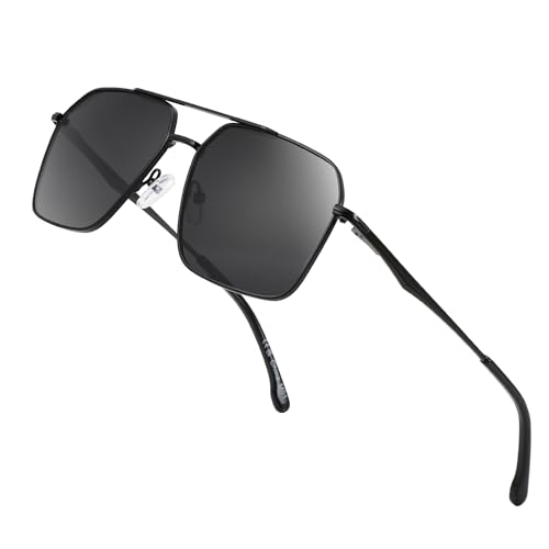 ZENOTTIC Polarized Aviator Sunglasses for Men: UV400 Protection Trendy Anti-Glare Shades - Driving Fishing Golf Fashion