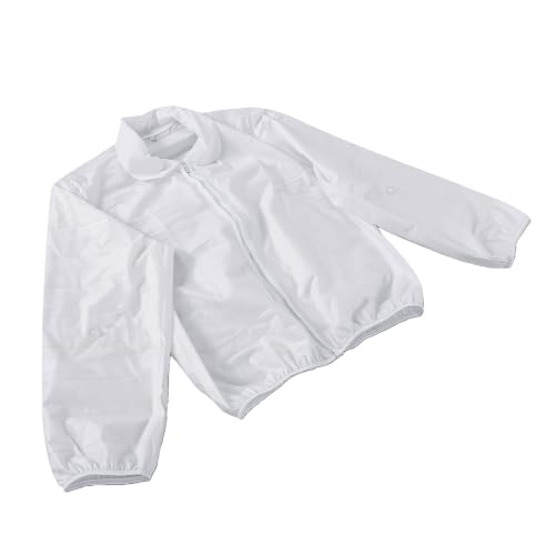 Chaqueta rellena de cerveza impermeable con cofre transparente de 52" 5