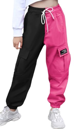 Image of SANGTREE Girls & Womens Drawstring Cargo Jogger Pants,3 Years - Women 3XL