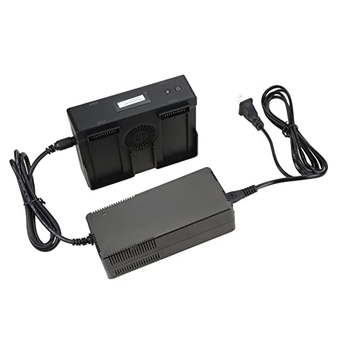 Hanatora Battery Home Charger & Car Charger for DJI Mavic 2 Zoom/Pro and Remote Controller,5 in 1 Rapid Charging Hub with Charging, Discharging and Storage