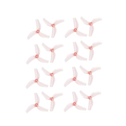Hélices drone 1614 tripales de 40mm pour remplacer les pièces cassées axe 1.5mm