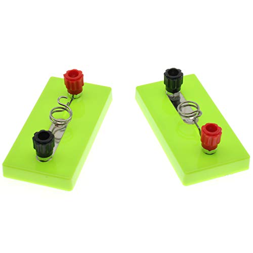 Terminal Spring Lamp Holder FDXGYH 2pcs Mini E10 Bulb Holder for Electronic Experimenting