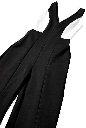 Vestido Casual Macacão, Mercatto, Feminino, Preto, M