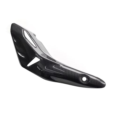 Bouclier thermique moto en carbone pour pot d'échappement Z900 2025-2026