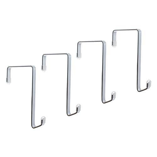 SayHi2U Heavy Duty Single Towel Hook, Over Door Stainless Steel Hanging Holder for Bathroom, Fit 1-½