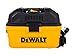 DEWALT TOOLBOX 15L WET/DRY VAC, small and compact, toolbox-style design incorporates rugged, plastic casing and flip-up handle