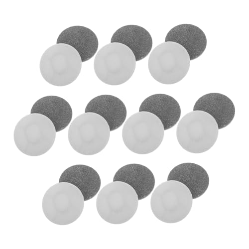 FOMIYES 20 Piezas molinillo de pie almohadillas para raspar los pies removedor de pie Archivos de pies cabezales de limas electrónicas para pies cabezales de repuesto para limas de pies