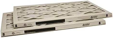 Lamons KP-18x20x1x2.AZ.DSC Assigned by Sterling Seal & Supply, (STCC) Furnace Air Filter, 18x20x1 Purolator Key Pleat Extended Surface Pleated Air Filter, Mechanical MERV 8 (Pack of 2)