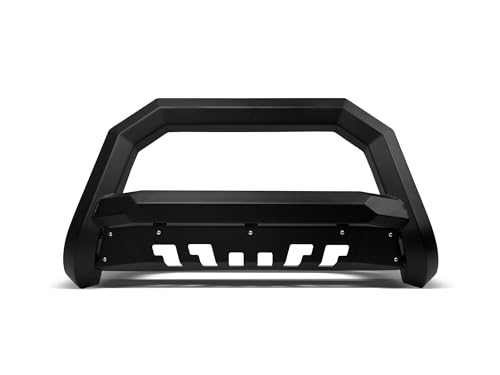 Armordillo Rayden Series Bull Bar Compatible with 2021-2024 Chevy Tahoe/Suburban|8722541|Matte Black|Front Bumper Guard|Bull Guard