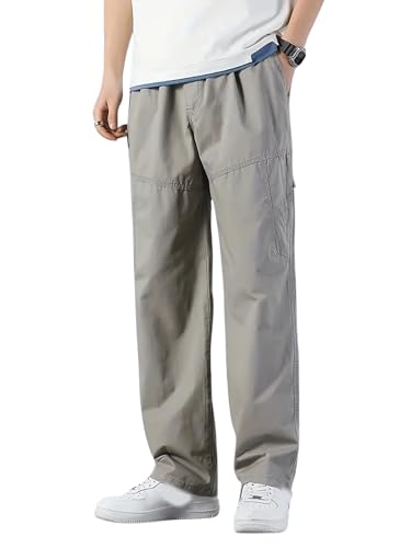 Image of Lymio Cargo for Men || Cotton Cargo Pant || Drawstring Waist Pant (Also Available in Plus Sizes) (62-65)