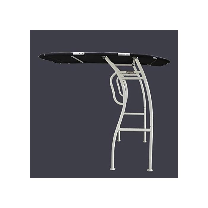 Buy Dolphin Pro2 TTOP Center Console Fishing Boat Tower Bimini Canopy, Marine Anodized Aluminum