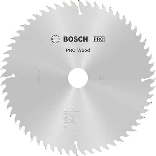 Bosch 1x PRO Wood Kreissägeblatt, 235 x 2,8 x 30 mm, T60