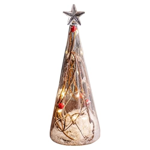 Petit arbre de Noël pour centre de table et décoration chaleureuse maison - 2
