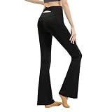 [Karsaer] ヨガパンツ フレア レディース ブーツカット フレアパンツ 10分丈 ダンス ロングパンツ ストレッチ ピラティス 美脚 美腰 ボトムス かわいい おしゃれ ヨガパン フィットネス 女性用 無地A0021
