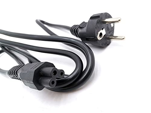 SPEDWHEL Cordon AC (Norme européenne) Remplacement du câble de Batterie pour câble de Charge EU Plug Compatible avec Le Scooter électrique Ninebot Max G30 G30D/LP/LE Cover