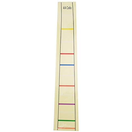 HEALLILY Adesivo de Guia de Dedo Violoncelo Fret Adesivo de Etiqueta de Braço Adesivo Fretboard para