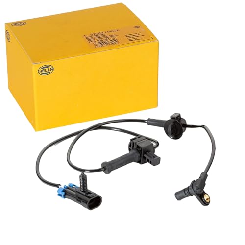 Capteur vitesse de roue arrière HELLA 6Pu ABS 2 pôles câble 833mm avec support de fixation