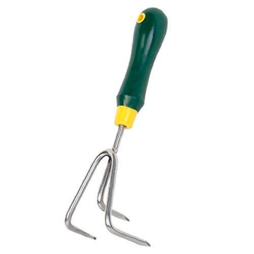 Garden Rake Stainless Steel Gardening Tool Flower Planting Hand Rake Garden Kit