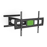 Wandhalterung bis zu 180° schwenkbar, +5/-15° neigbar (oben/unten), von 4 bis 63 cm ausziehbar. Erlaubt Fernsehschauen aus verschiedenen Blickwinkeln.