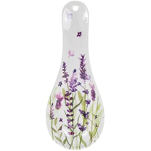 Purple Lavender Spoon Rest by The Leonardo Collection Cover