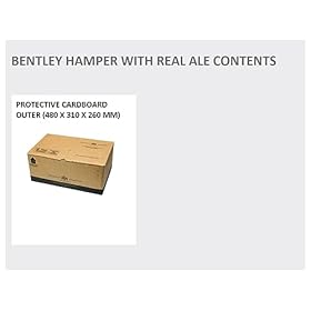 Buy the Bentley Real Ale Hamper for Him & Her – Premium Beer Gifts with Mature Cheddar, Cotswold Brie, Chocolate Biscuits & Lindor Truffles for Ale Lovers – Regency Hampers