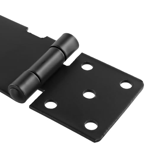 Image of HOZEON 10 PCS 5 Inch Shed Door Hasp Latch, Stainless Steel Hasp Lock,Padlock Latch Hasp for Gates, Cabinets, Doors, Closets