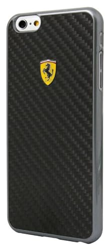 FERRARI Cell Case for iPhone 6+/6S+ - Retail Packaging - Black